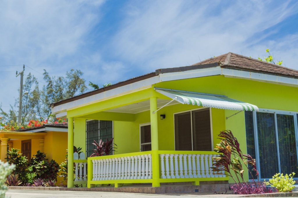 view of villa